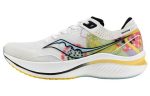 Saucony Slay Full Speed Slip-resistant Abrasion-resistant Low Top Carbon Plate Running Shoes Unisex White Red Сaucony Slay Full Speed Противоскользящие устойчивые к истиранию низкий топ беговые кроссовки с углеродной вставкой унисекс белый красный