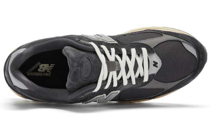 New Balance NB 2002R Амортизация Поддержка Низкий Топ Повседневный Городской Коммутирование Беговые кроссовки Унисекс Серый Угольный — изображение 3