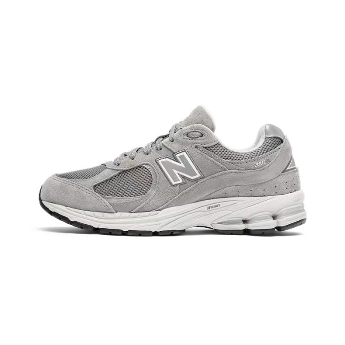 New Balance NB 2002R Амортизация Дышащий Поддерживающий Низкий Топ Беговые кроссовки Унисекс Наследственный серый — изображение 1