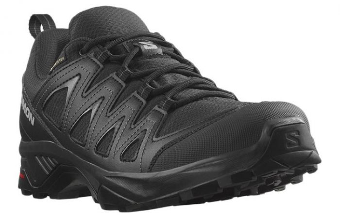 SALOMON X Braze GTX Амортизация Водонепроницаемый And Дышащий Поддержка Низкий Топ Походная обувь Черный — изображение 3