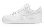 Nike Air Force 1 'Triple White' Устойчивые к истиранию низкие скейтборд-кроссовки Женские Чисто белый