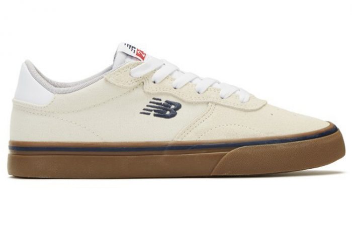 New Balance NB 232 Теплоизоляционное покрытие Низкие кеды для скейтбординга Унисекс Бежевый Белый Коричневый — изображение 2