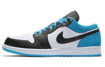 Jordan Air Jordan 1 Low 'Лазер Синий' Низкий Топ Винтажные Баскетбольные Кроссовки Мужские Лазер Синий