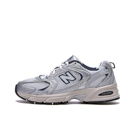 New Balance NB 530 Low Топ Беговые кроссовки Унисекс Экрю Серебряный