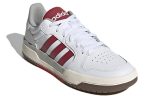 ADIDAS NEO ENTRAP Устойчивые к истиранию низкие скейтбордические кроссовки унисекс белые и красные — изображение 3