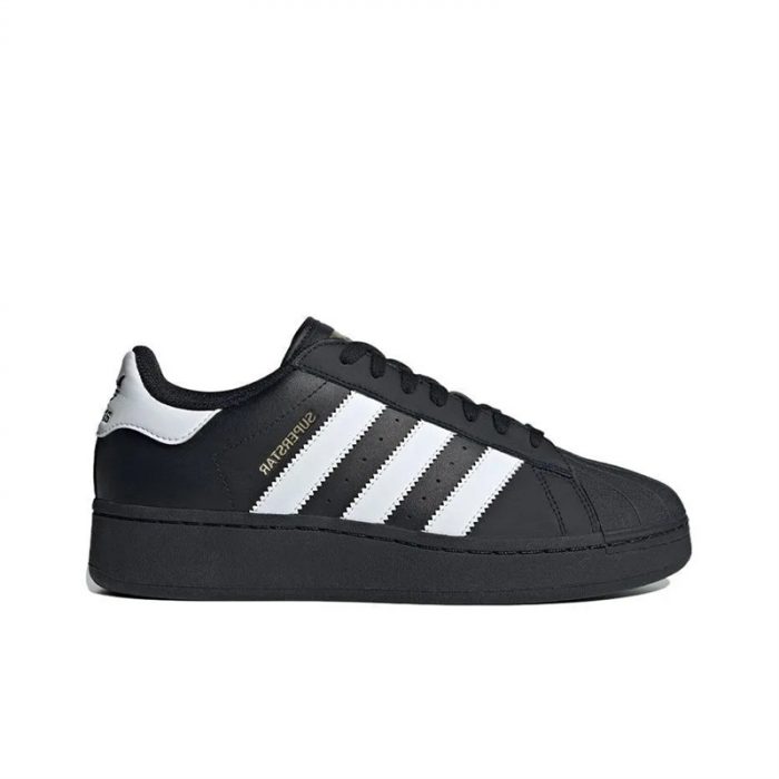 Adidas Originals SUPERSTAR XLG Low Топ Скейтборд Кроссовки Унисекс Черный — изображение 8
