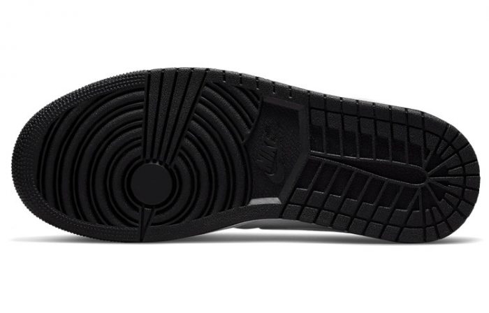 Jordan Air Jordan 1 MID 'Остров Зеленый' Высокие Топы Винтажные Баскетбольные Кроссовки Мужские Синий Черный Белый — изображение 6