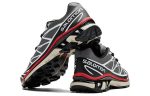 SALOMON XT 6 Амортизаторы Устойчивые к истиранию Низкий Топ Уличная обувь Унисекс Серый — изображение 3