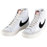 Nike Blazer 77 Vintage MID Скейтборд Кроссовки Unisex Белый Черный — изображение 3