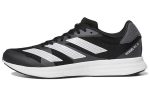 Adidas Adizero RC 4 Устойчивые к истиранию амортизаторы Низкий топ Повседневные Тренировочные Беговые кроссовки Мужские Черный Серый Белый