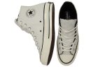 Converse Chuck Taylor All Star 1970s Устойчивые к истиранию Высокие Кроссовки для скейтбординга Унисекс Бежево-желтые — изображение 4