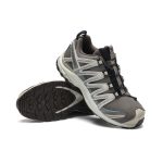 SALOMON XA PRO 3D Slip Устойчивый к истиранию Низкий Топ Беговые кроссовки Унисекс Тауповый Светло-зеленый Абрикос — изображение 6