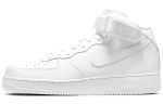 Nike Air FORCE 1 07 MID Топ Скейтборд Кроссовки Мужские Белые