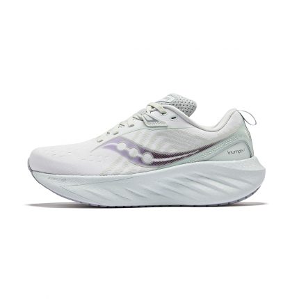 Saucony TRIUMPH Victory 22 Амортизация Низкий Топ Беговые кроссовки Женские Белый Зеленый
