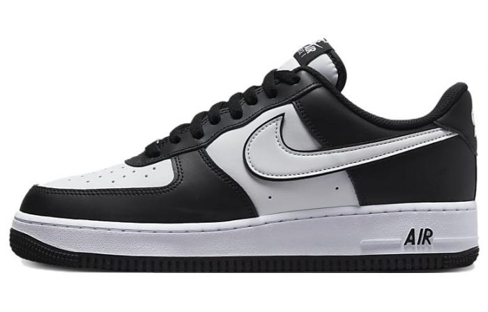 Nike Air FORCE 1 'Панда' Устойчивые к истиранию Низкие Кроссовки для скейтбординга Унисекс Белый Черный — изображение 1