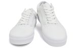 VANS Old Skool Белый Легкий Низкий Топ Скейтборд Кроссовки Унисекс Чисто Белый — изображение 3
