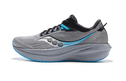 Saucony Triumph Victory 21 Беговые кроссовки Низкий топ Серый Черный Мужской