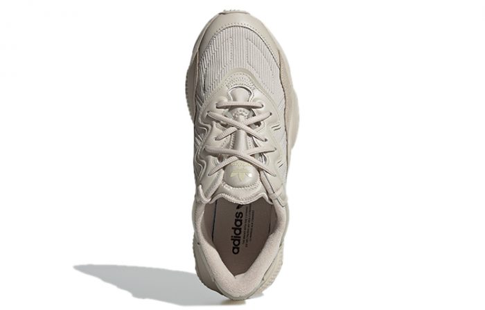 Adidas Originals Ozweego Устойчивый к истиранию Низкий Топ Casual Унисекс Pearl Gray — изображение 4