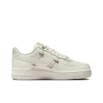 Nike Air Force 1 Мини Золотой Устойчивый к истиранию Низкий Топ Скейтборд Кроссовки Женские Белый Золотой — изображение 8
