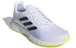 Adidas Duramo Sl Дышащий Низкий Топ Гонка Тренировка Бег Кроссовки Мужские Белый Черный Циановый — изображение 3