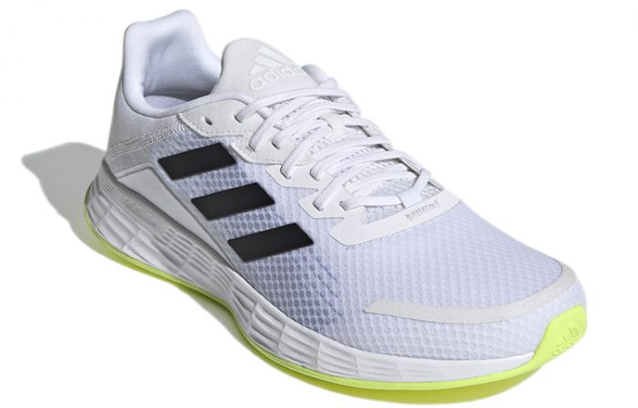 Adidas Duramo Sl Дышащий Низкий Топ Гонка Тренировка Бег Кроссовки Мужские Белый Черный Циановый — изображение 3