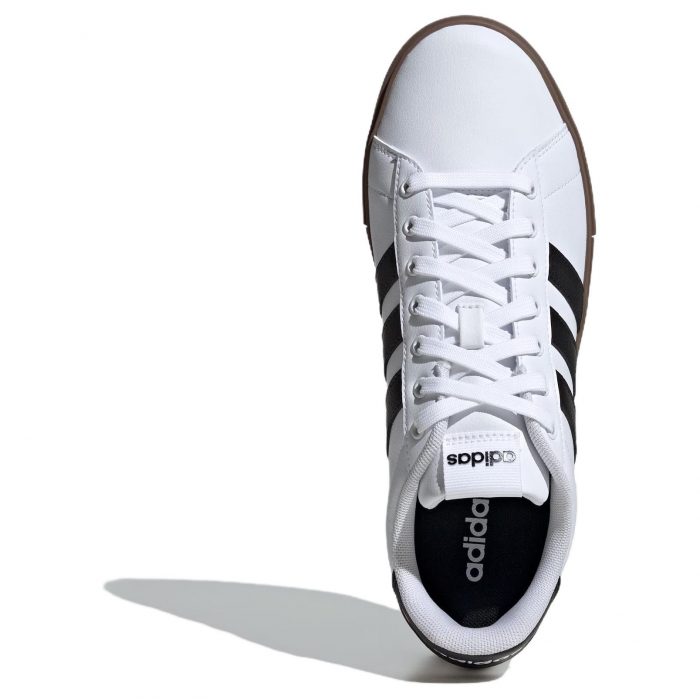 Adidas DAILY 4,0 Low Топ Скейтборд Кроссовки Унисекс Белый Черный — изображение 5