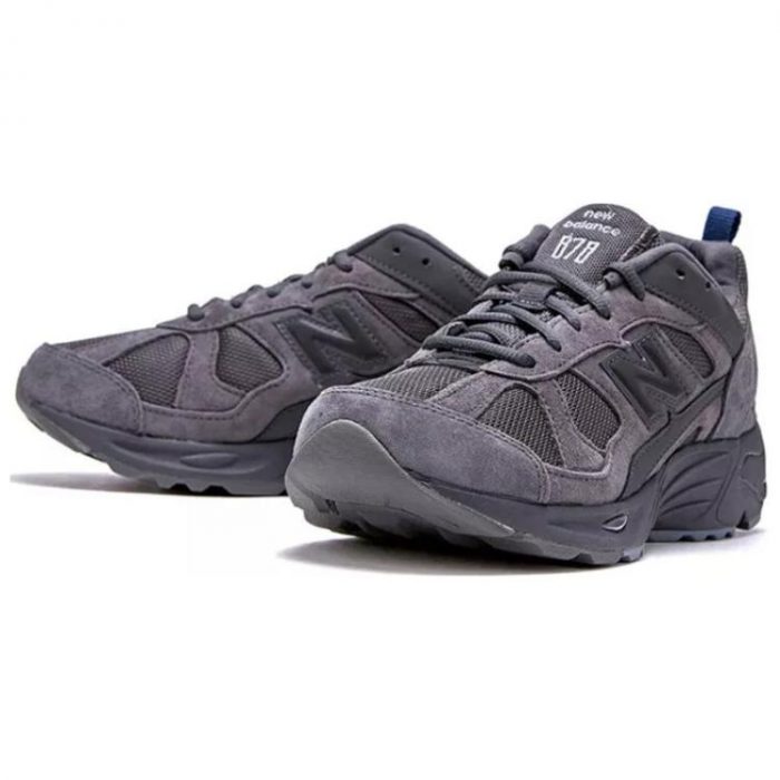 New Balance NB 878 Устойчивый к истиранию Низкий Топ Casual Унисекс Темно-серый — изображение 3