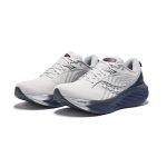 Saucony TRIUMPH Victory 22 Balance Низкий Топ Тренировочная Обувь для Бега на длинные дистанции Мужская Белый Темно-синий — изображение 3