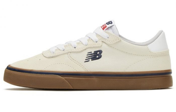 New Balance NB 232 Теплоизоляционное покрытие Низкие кеды для скейтбординга Унисекс Бежевый Белый Коричневый — изображение 1