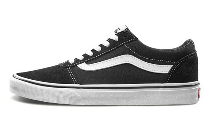 VANS Ward Active Low Top Скейтборд Кроссовки Unisex Черный Белый — изображение 1
