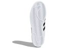 Adidas Originals SUPERSTAR LOW Скейтборд Кроссовки Унисекс Черный Белый — изображение 6