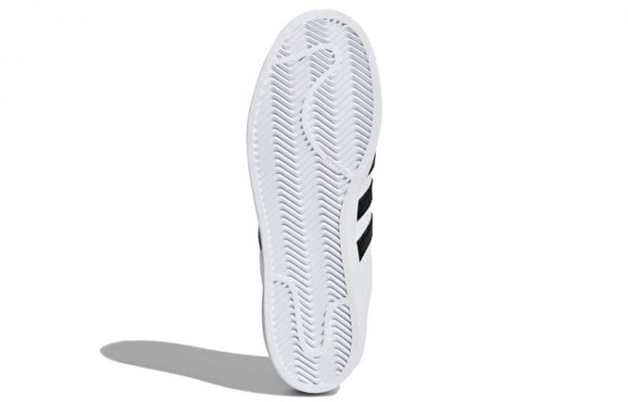Adidas Originals SUPERSTAR LOW Скейтборд Кроссовки Унисекс Черный Белый — изображение 6