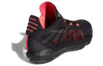 Adidas Dame 6 Slip Резистентный к истиранию Легкий MID Баскетбольные кроссовки Мужской Черный Красный Азиатская Версия — изображение 4