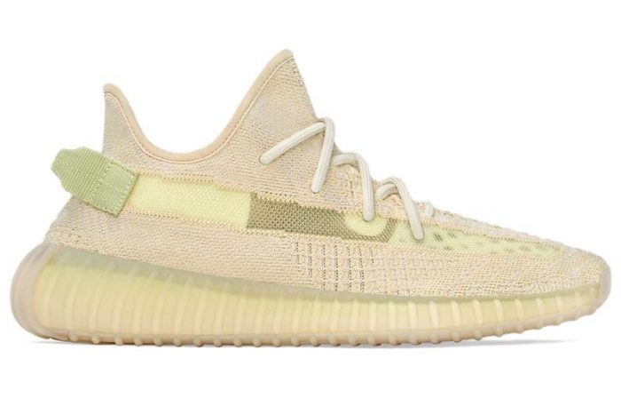 Adidas Originals Yeezy Boost 350 V2 Low Топ Casual Унисекс Linen — изображение 2