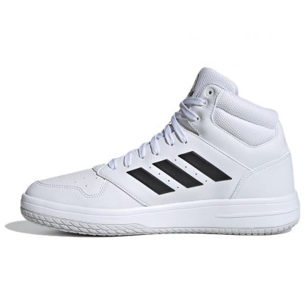 Adidas Gametaker Амортизация Баланс Легкий MID Топ Винтажные баскетбольные кроссовки Мужской Белый