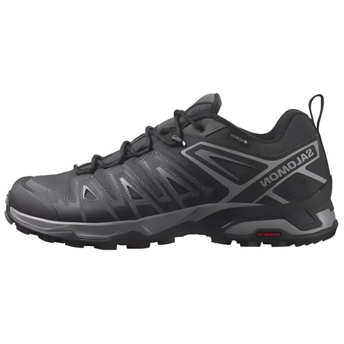 Salomon X Ultra Пионер Альпинистские и туристические ботинки Низкий топ Черный чернила/Черный/Серый Мужской — изображение 1