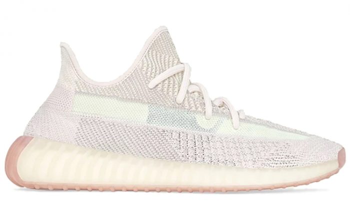Adidas Originals Yeezy Boost 350 V2 Pink 'Citrin' Легкий Низкий Топ Спортивная Повседневная Обувь Унисекс — изображение 2