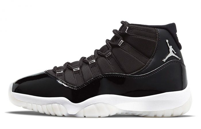 Jordan Air Jordan 11 'Jubilee' 25 Anniversary MID Топ Винтажные баскетбольные кроссовки Мужской Черный белый — изображение 1