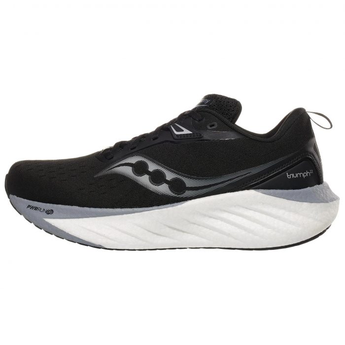 Saucony TRIUMPH Victory 22 Беговые кроссовки Низкий верх Черный Серый Мужской — изображение 1