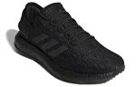 Adidas Pure Boost 2017 Low Топ Повседневные Беговые Кроссовки Унисекс Черные — изображение 3