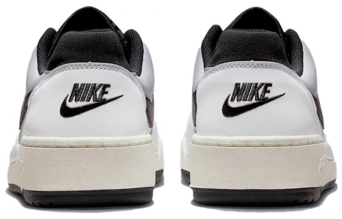 Nike Full Force Low Топ Скейтборд Кроссовки Мужские Белый Черный — изображение 5