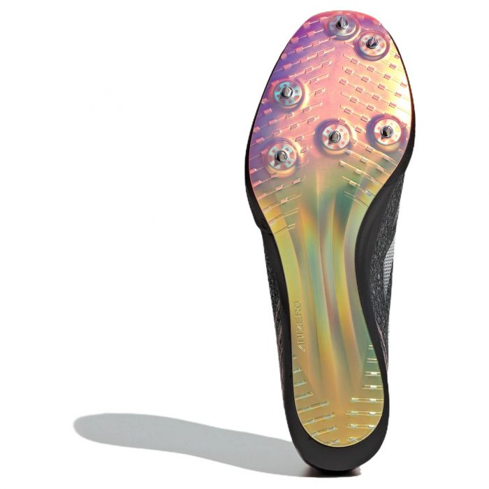 Adidas ADIZERO PRIME SP 3 Амортизация и Дышащие Низкие Кроссовки для Беговых Пути Мужские Черные Белые — изображение 6
