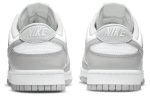 Nike Dunk Retro 'GREY Fog' Устойчивые к истиранию Низкие Скейтборд Кроссовки Мужские Серый Белый — изображение 5