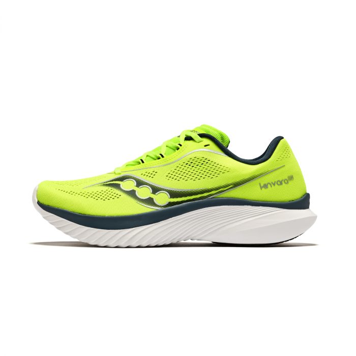 Saucony Kinvara Elite 15 Амортизация Легкая Бег Обувь Мужская Неон Зеленый Синий — изображение 1