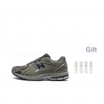 New Balance NB 1906R Амортизация Износостойкий Низкий Топ Беговые кроссовки Унисекс Серый — изображение 9