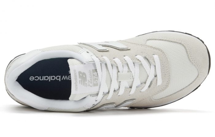 New Balance NB 574 Амортизация Устойчивость к истиранию Легкий Низкий Топ Повседневная Беговая Обувь Unisex Light Серый — изображение 3