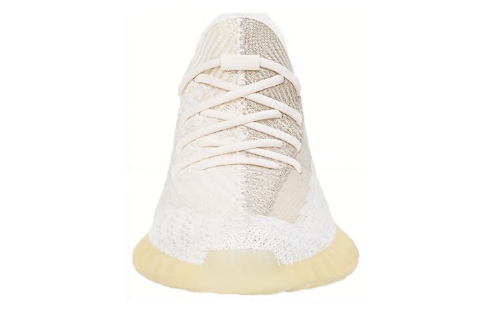 Adidas Originals Yeezy Boost 350 V2 'Natural' Slip Lightweight Low Top Casual Unisex Ecru — изображение 4