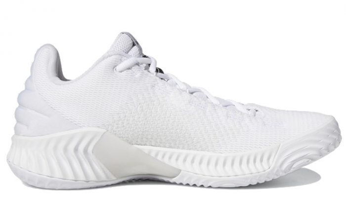 Adidas Pro Bounce 2018 Low Топ Баскетбольные кроссовки для игры Мужской Белый черный — изображение 2