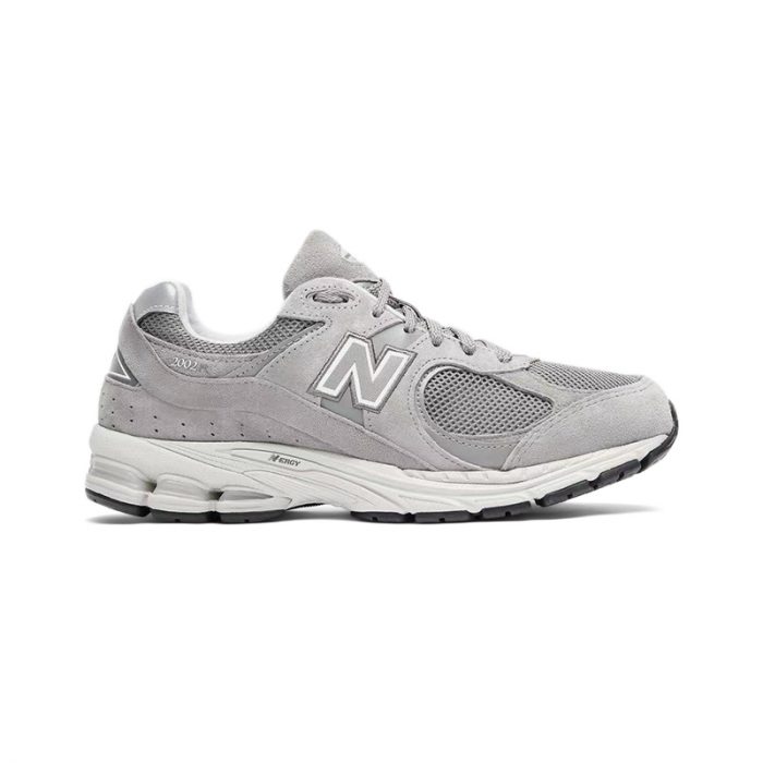 New Balance NB 2002R Амортизация Дышащий Поддерживающий Низкий Топ Беговые кроссовки Унисекс Наследственный серый — изображение 2