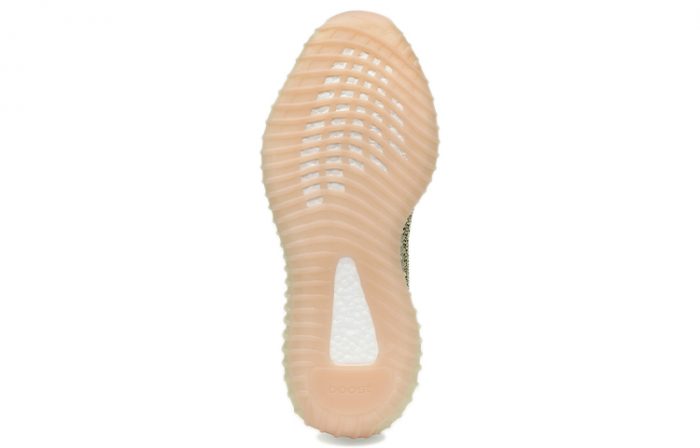 Adidas Originals Yeezy Boost 350 V2 Angel Antlia Low Топ Спортивная повседневная обувь Унисекс Грязно-желтый — изображение 5